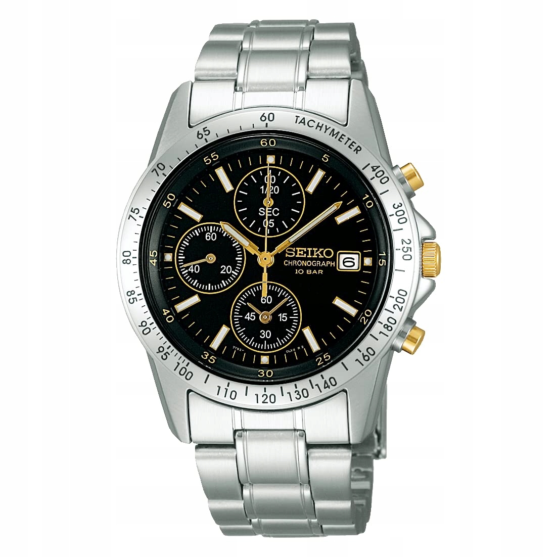 Pánské Hodinky Seiko Sportovní Chronograf SBTQ043 Krabička