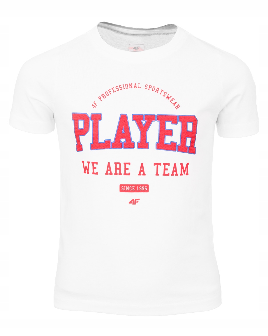 

4F koszulka t-shirt dziecięca sportowa roz.158