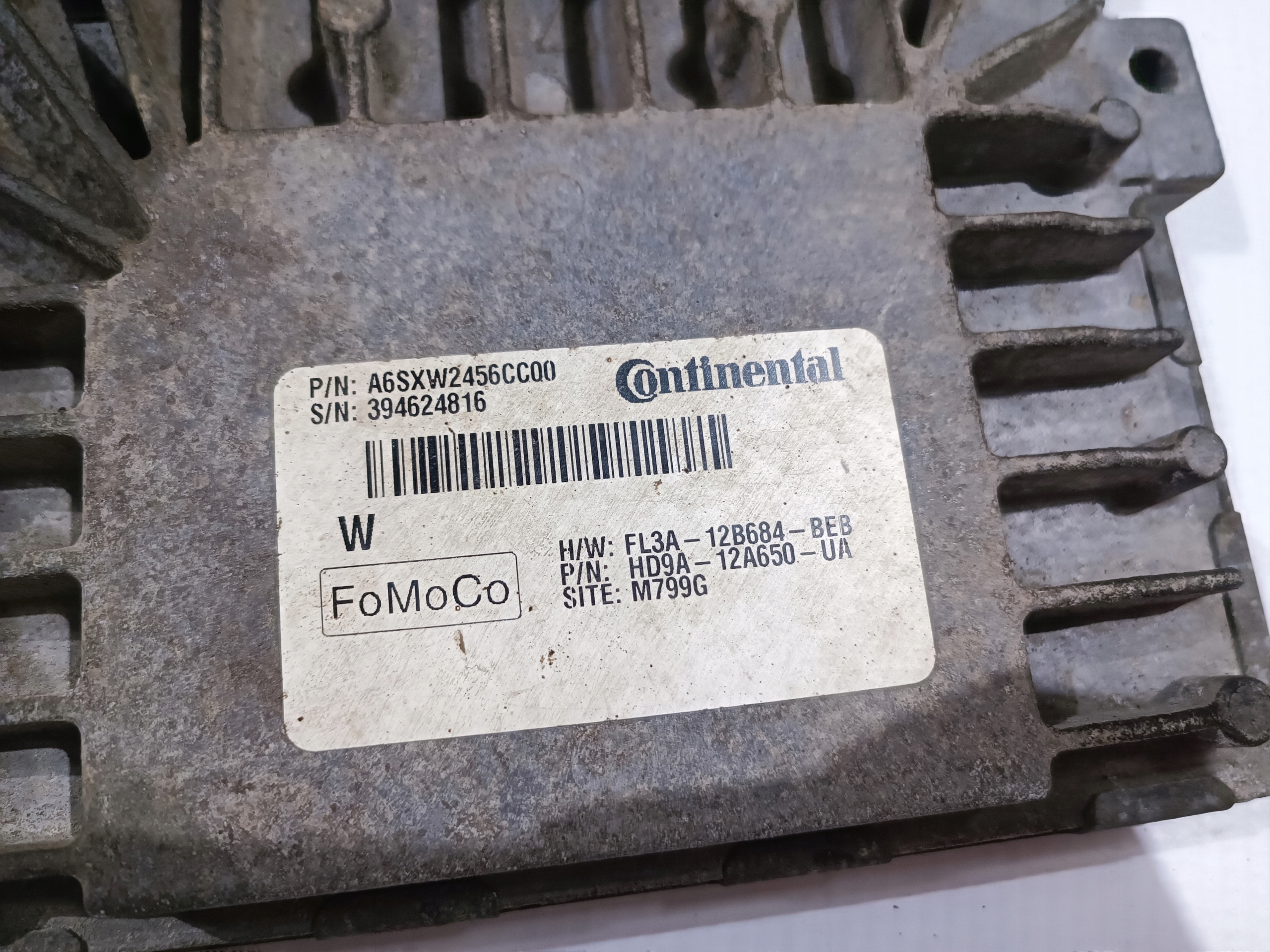 module control unit computer of the engine ECU Lincoln Continental 3.7 2017