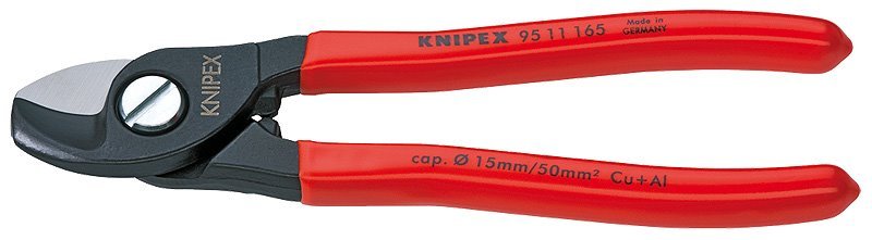 Solidní nůžky na kabely Knipex 95 11 165