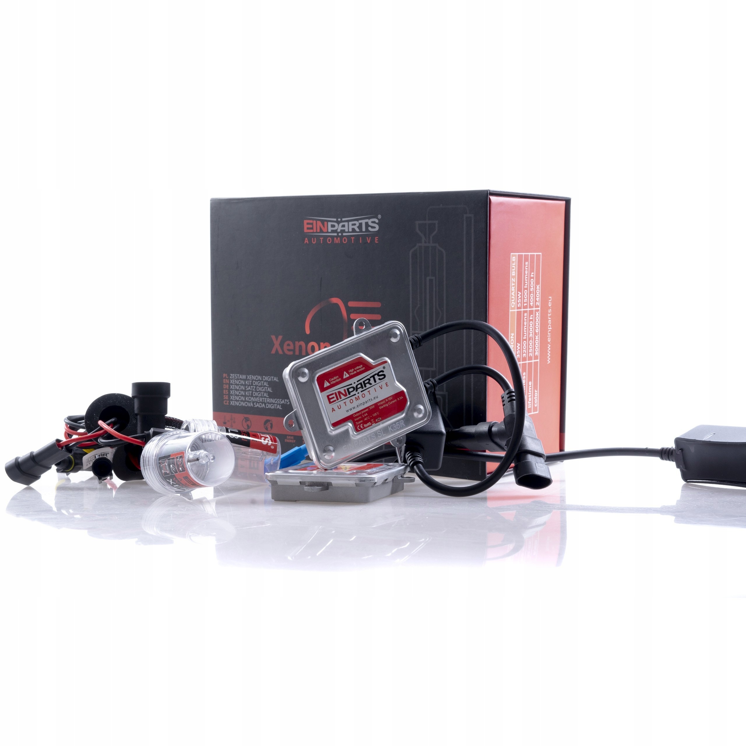 xenónový set Einparts HB4M 4300K 35W Canbus Slim EPXK11HB4M4