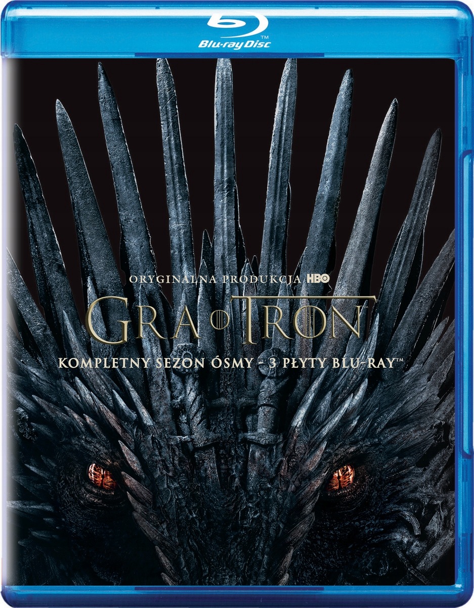 Gra o tron. Sezon 8 (3 Blu-ray)