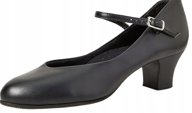Capezio Taneční Boty Černé Kožené 41 J3C