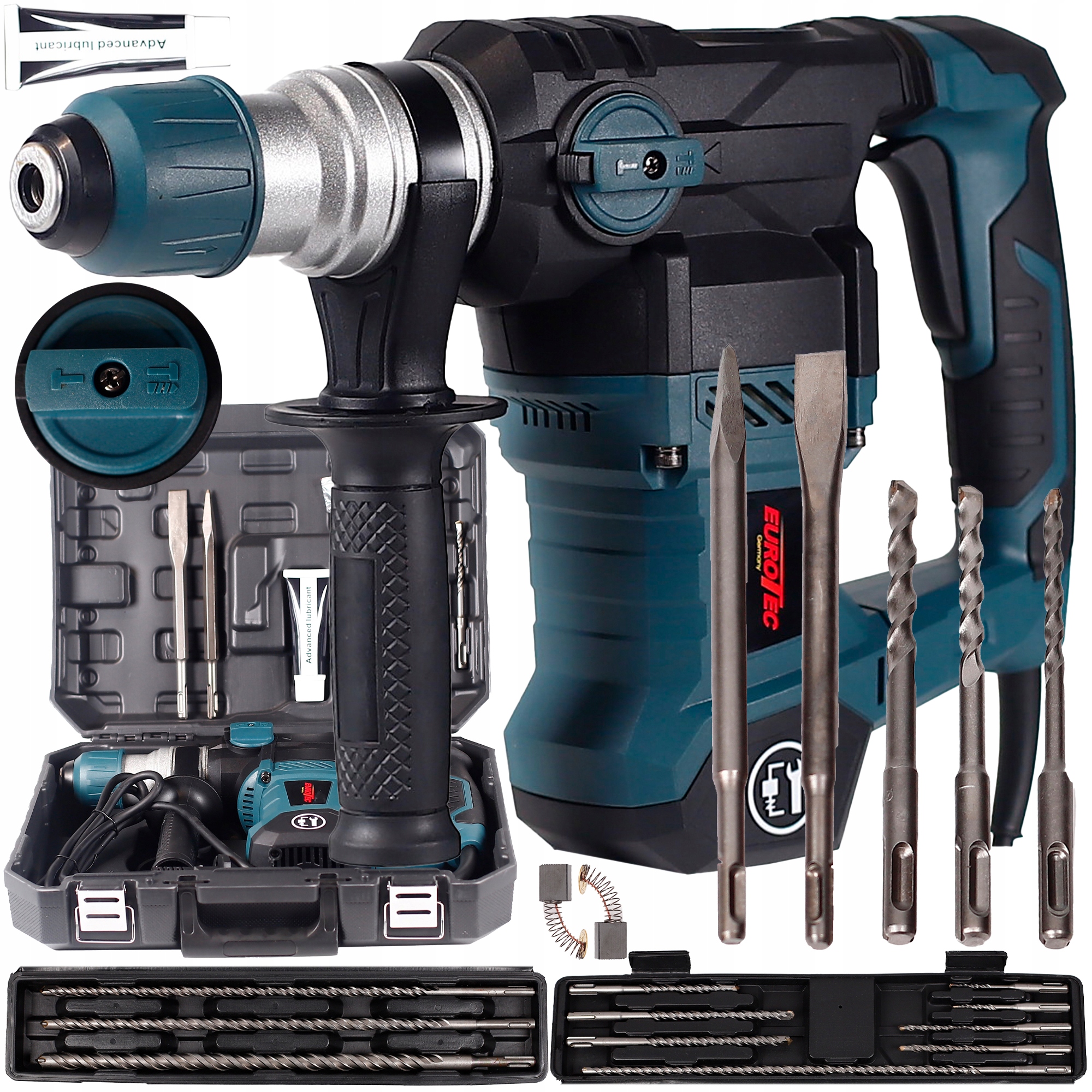 Vrtací Kladivo 4350BPM 6J Vrtačka 2800W 230V Sds Příklep Vrtáky