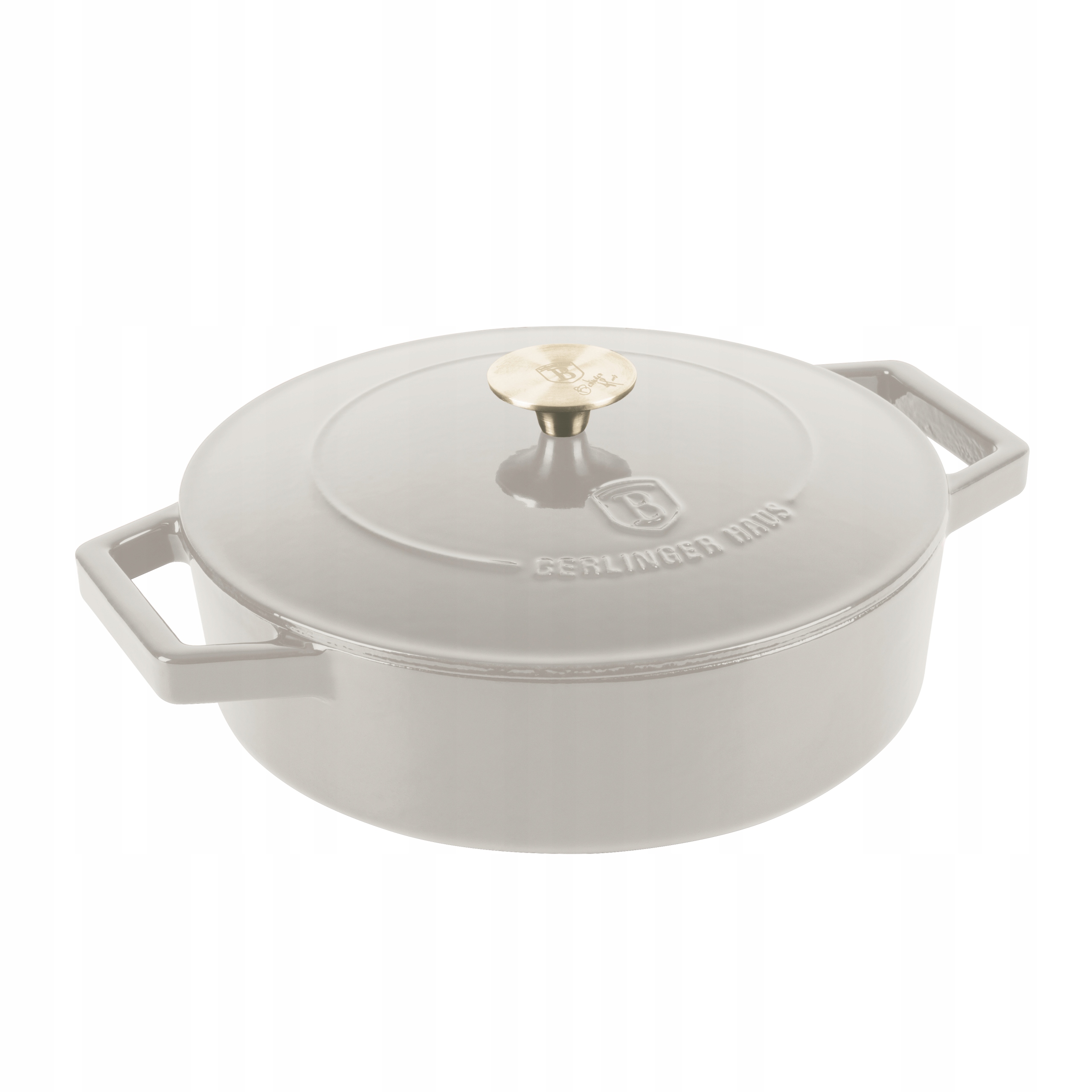 BH-6530 Garnek żeliwny z pokrywką 26cm Berlinger Haus Sahara Collection