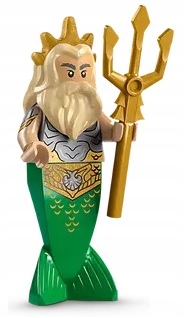 Lego figurka Disney King Triton dis111 trojzubec N