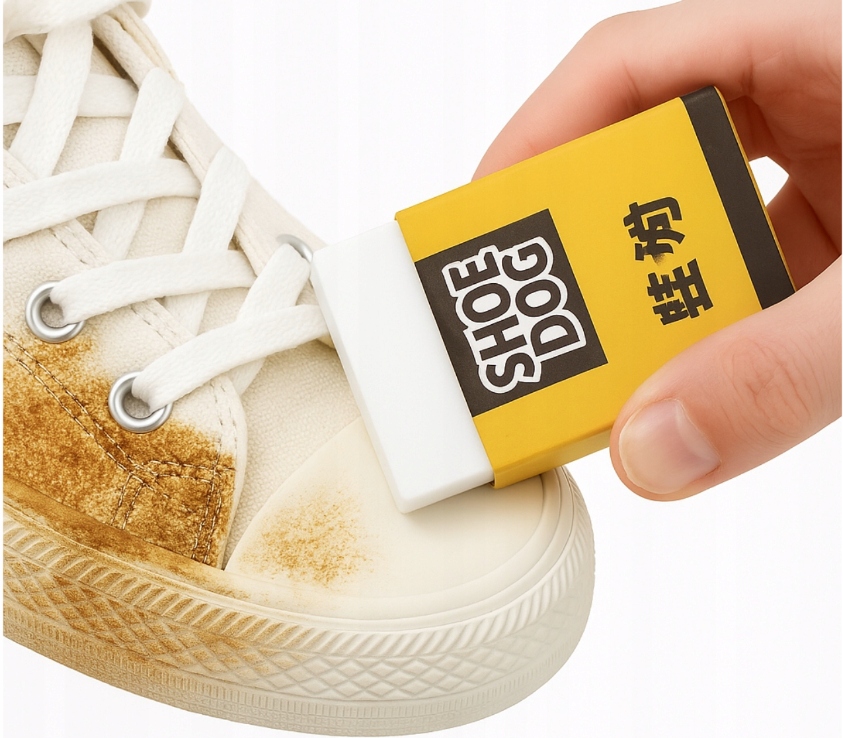 Gumička Na Čištění Bot Pro Sportovní Tenisky, Bílá, Rozjasňuje