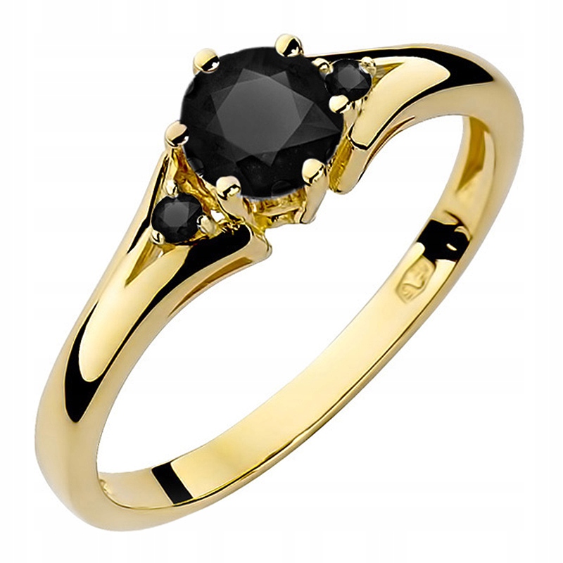 Zlatý Prstýnek PR585 Briliant 0,50 ct