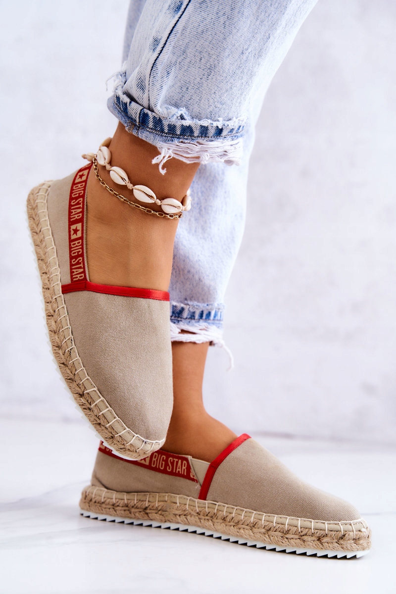 DAMSKIE ESPADRYLE BIG STAR JJ274879 BEŻOWE 38 Płeć kobieta
