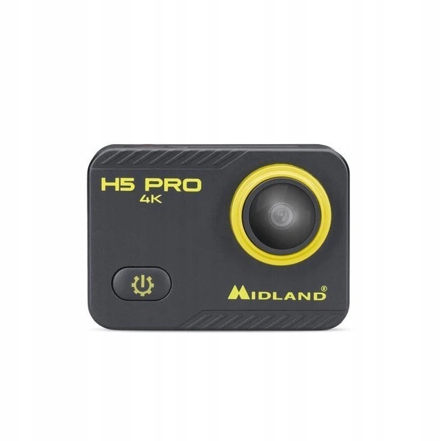 Kamera na helmu a motorku Midland H5 Pro 4K s Wi-Fi a LCD displejem