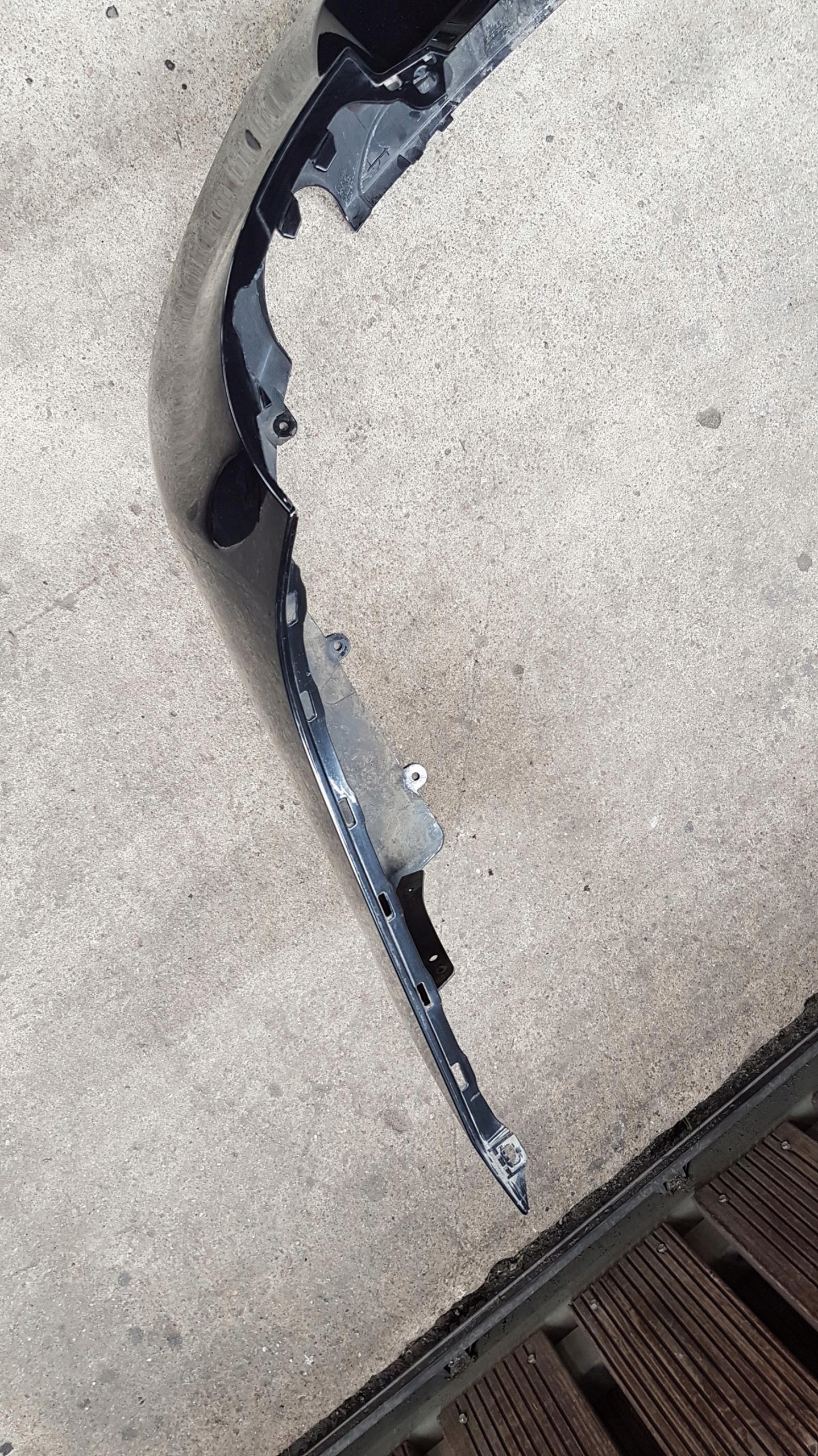 bumper rear BMW SERIA 3 G21 BLACK SAPHIRE