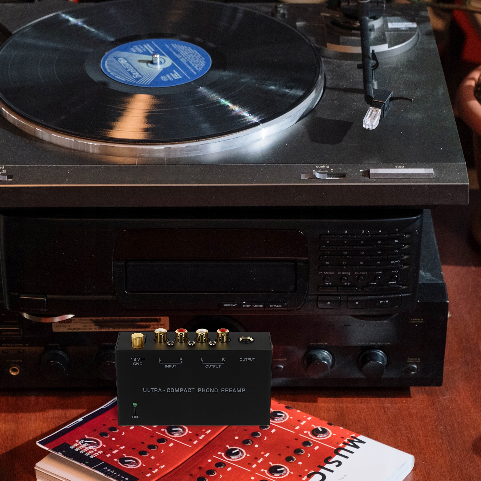 WZMACNIACZ PRZEDWZMACNIACZ gramofonowy Marka bez marki