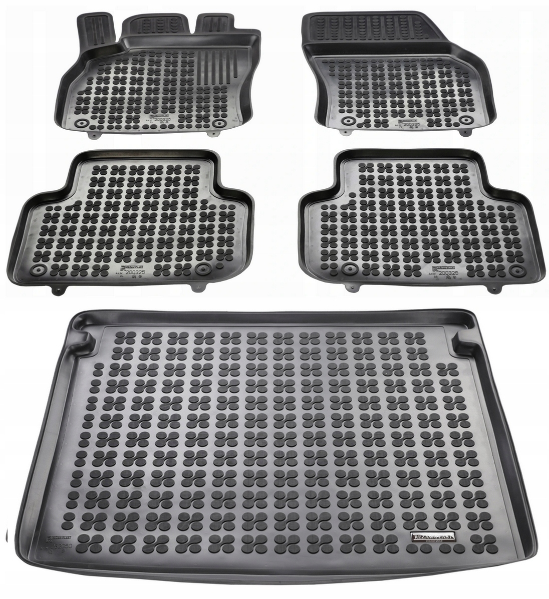 Audi Q3 sp 19- Gumové rohože rohož batožinového priestoru