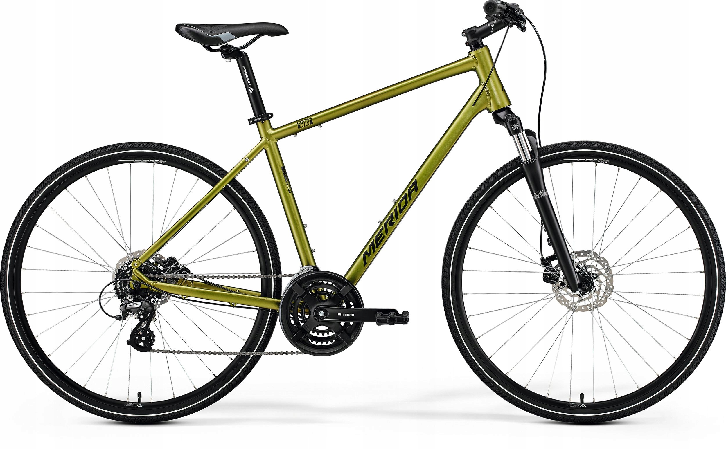 Rower MERIDA CROSSWAY 10 R. M(51) SILK FALL GREEN(BLACK) Altus