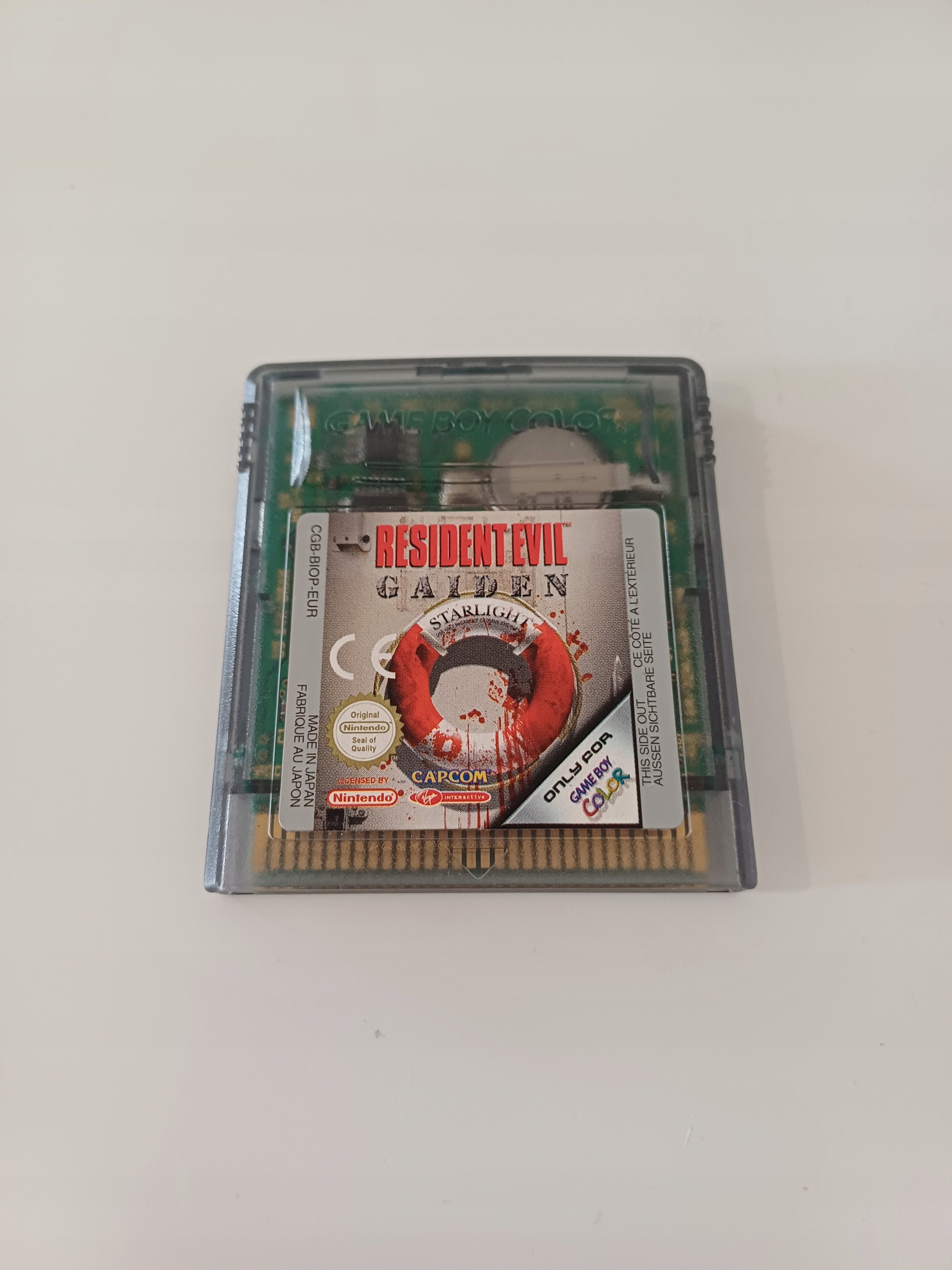 Resident evil gaiden Nintendo Game Boy Color pudełkowa