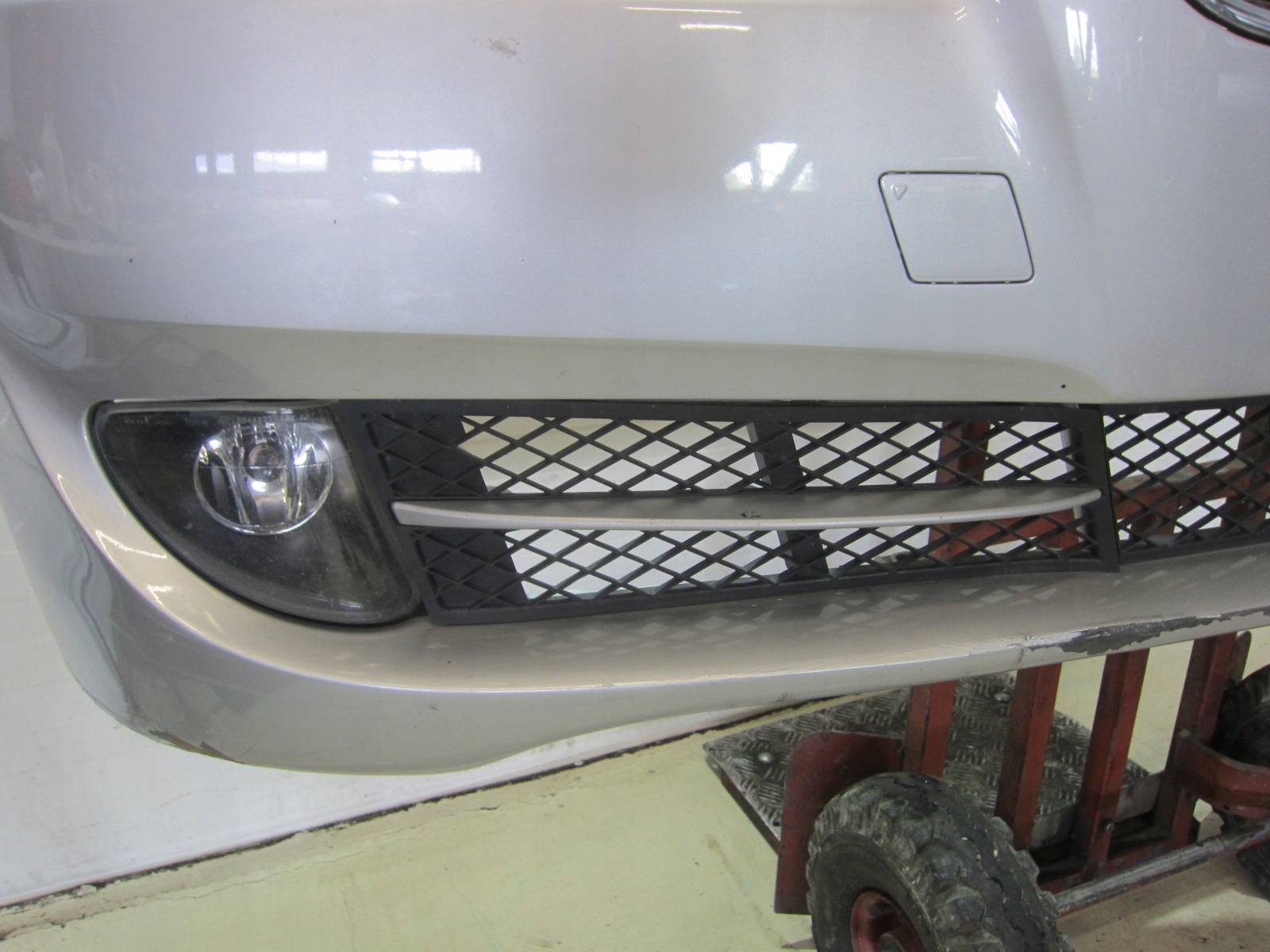 BMW F10 528XI N20 front bumper TITANSILBER 354