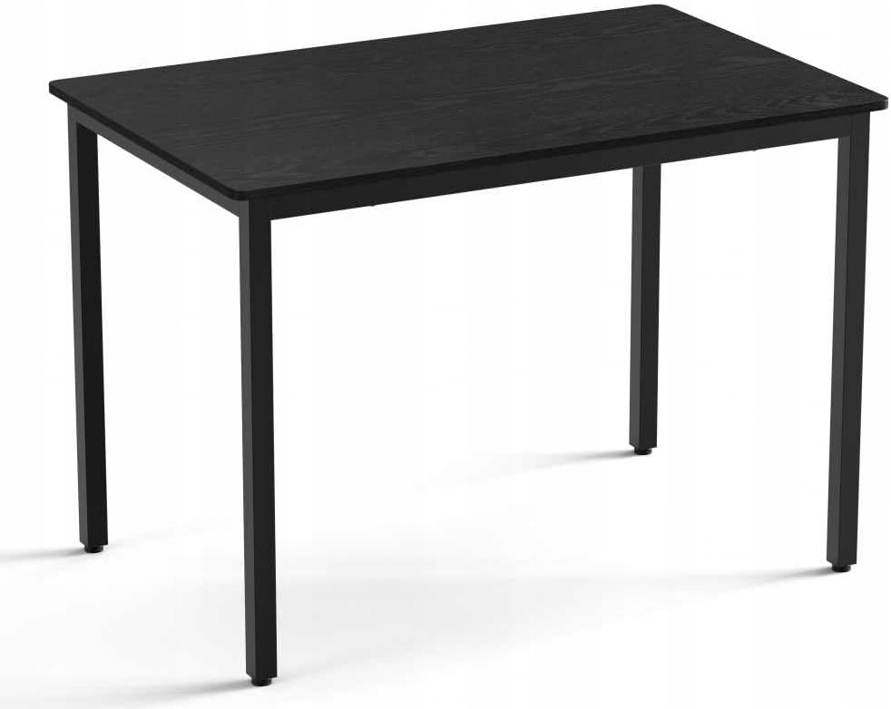 Kuchynský stôl Songmics obdĺžnikový, čierny 70 x 110 x 77 cm