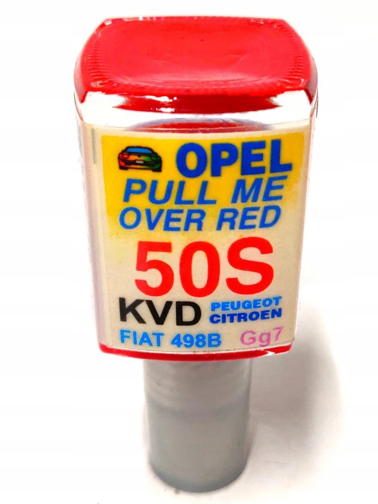 Zaprawka do rys 10ml Opel 50S GG7 Pull Me Over Red Fiat 498B