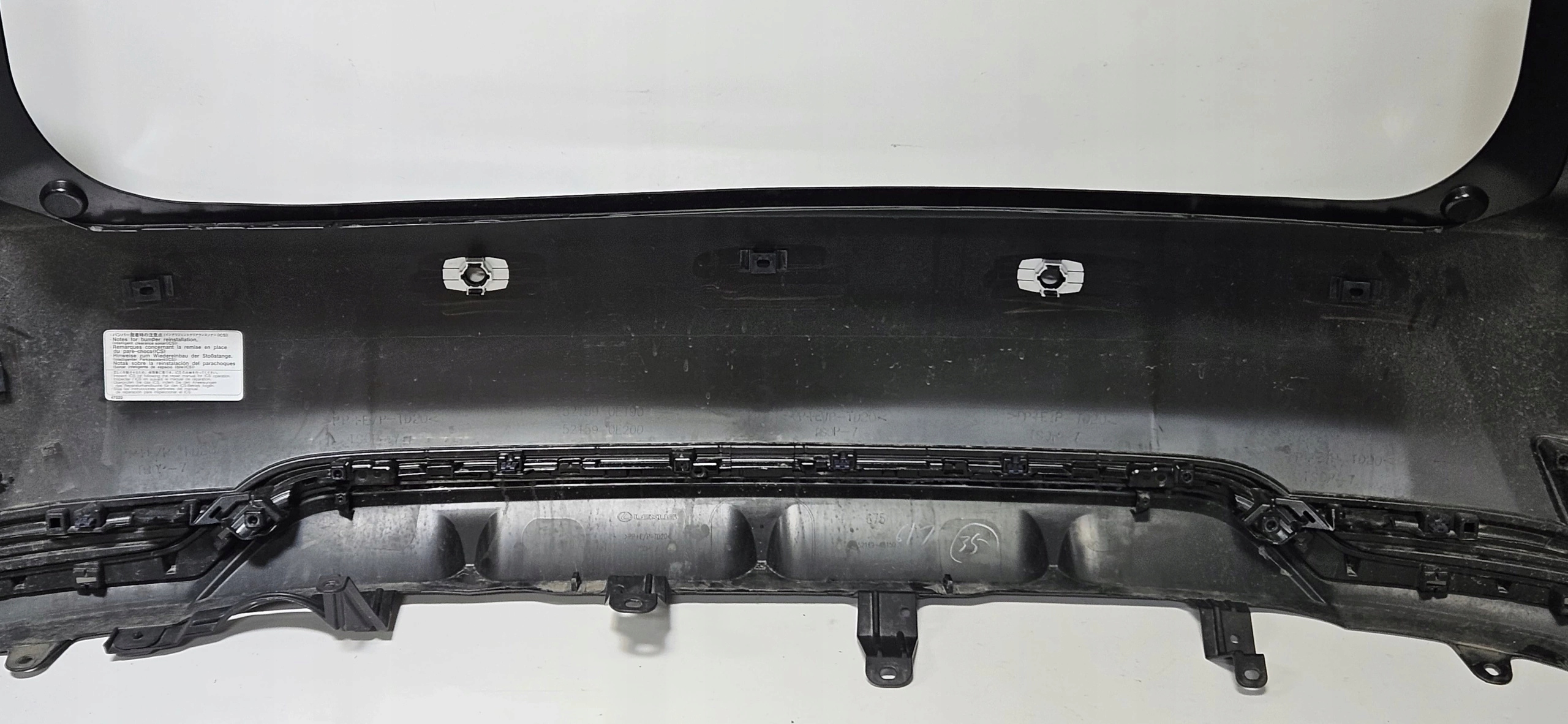 bumper rear part accessories LEXUS RX IV LIFT 2019- PDC