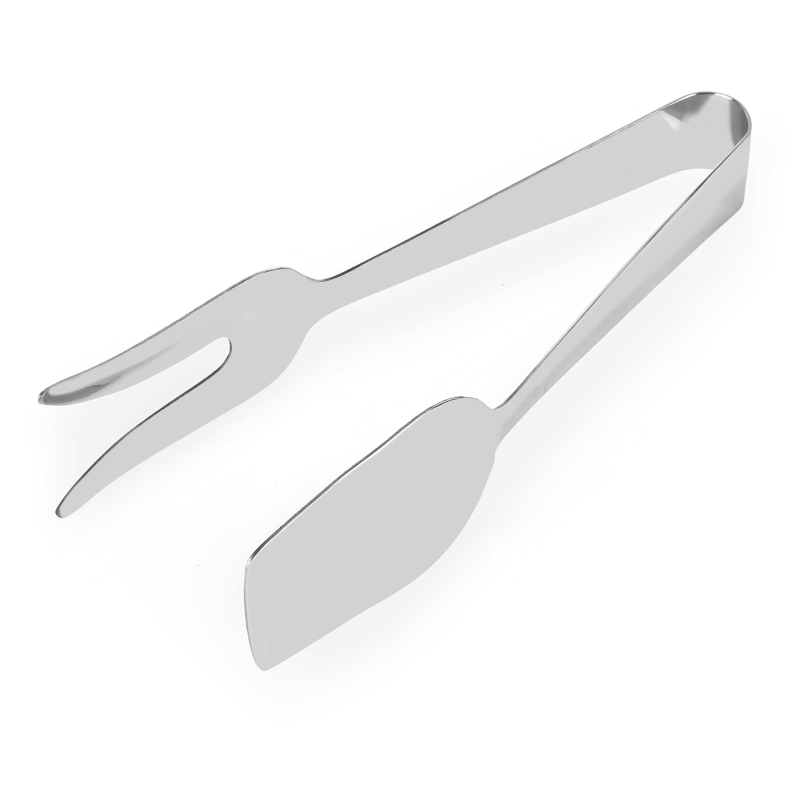 

Szczypce metalowe kuchenne z widelcem 21 cm