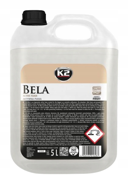 K2 BELA NEUTRALNA PIANA AKTYWNA ENERGY FRUIT 5L