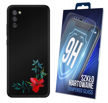 

Etui Matt Flower Do Samsung Galaxy A02S Szkło 9H