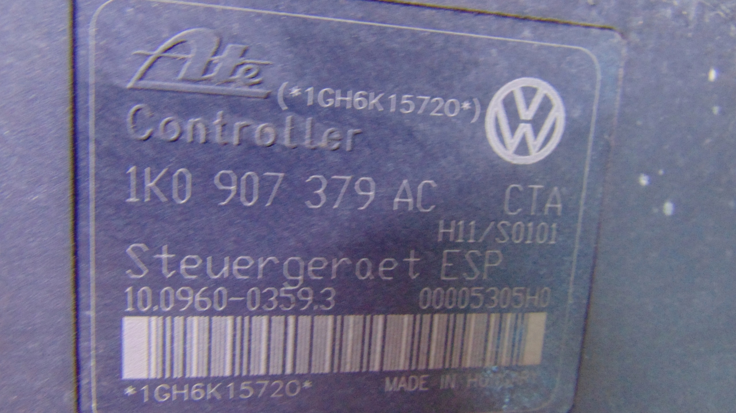 pump ABS 1.6 8V VW GOLF V HB 03-10 year