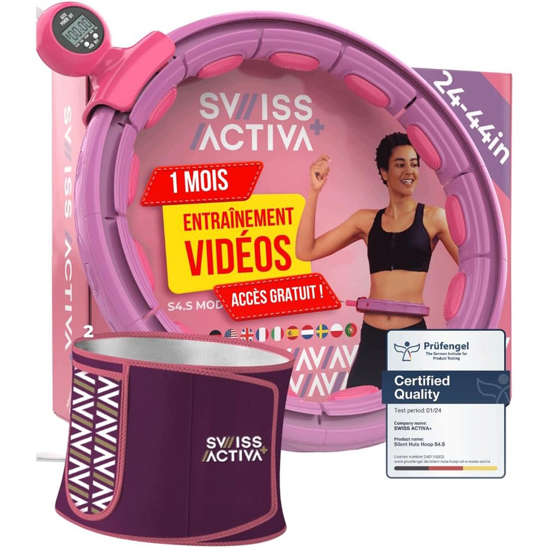 Hula Hoop Smart z Obciążnikiem 61-111cm 16 segmentów Licznik Regulowany Q1V
