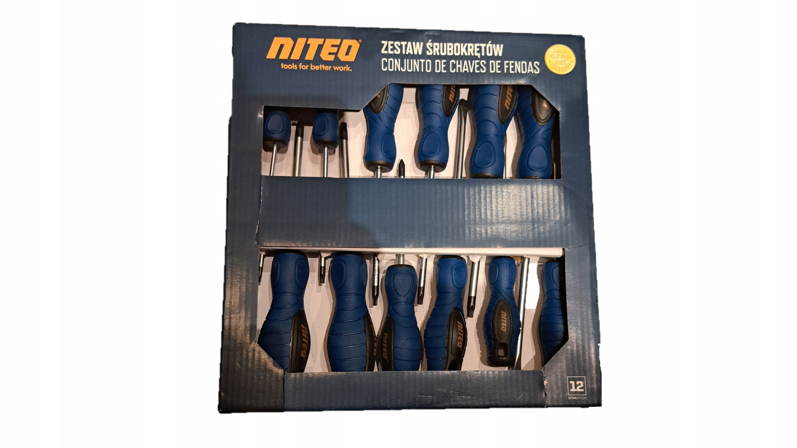 Zestaw śrubokrętów Niteo Tools 12szt