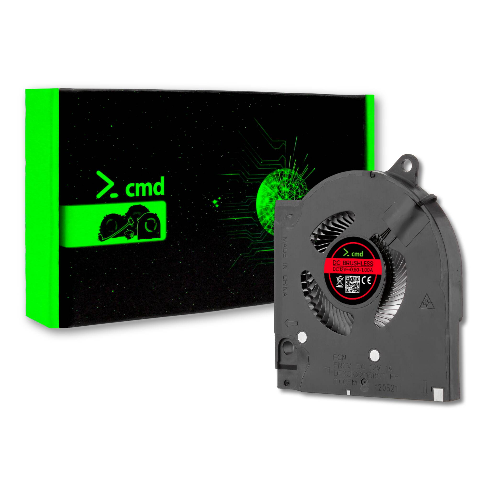 Wentylator Cmd do Dell G15/5520/5525 (GPU 12V)