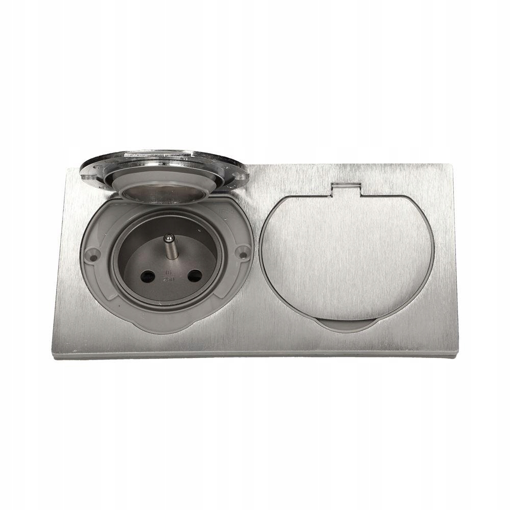 Zápustná zásuvka 2x250V OR-AE-1398