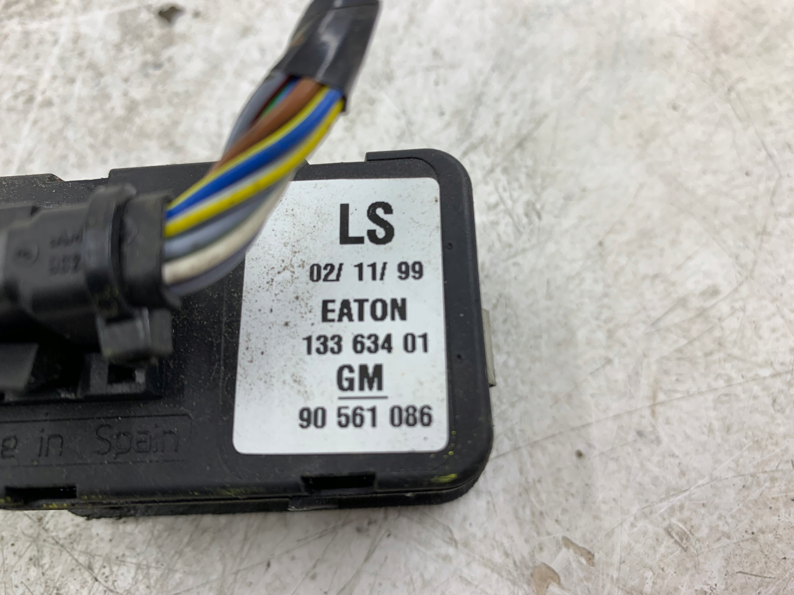 OPEL ASTRA II G PANEL okna levý předek 90561086