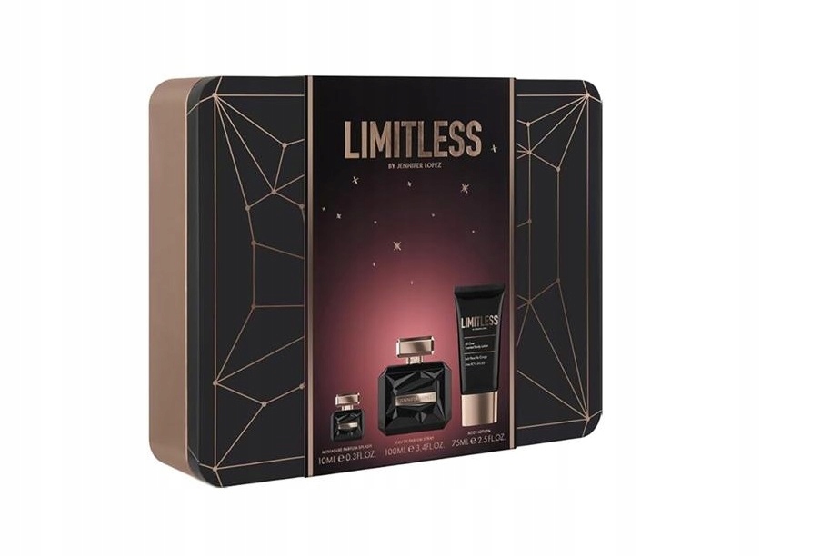 Jennifer Lopez Limitless Zestaw damski Edp 100ml 10ml Balsam 75ml