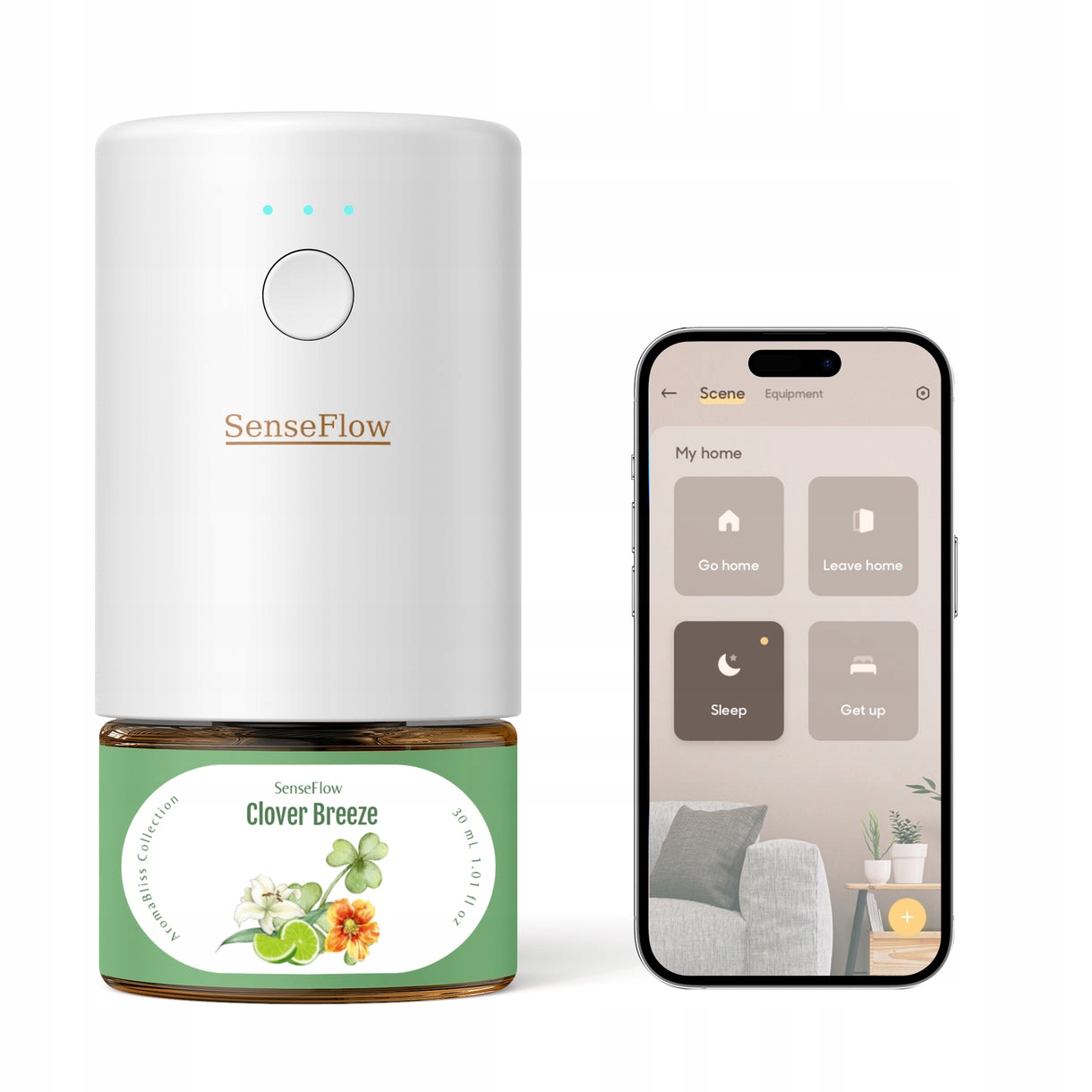 Difuzér Esenciálních Olejů Senseflow SF101S Clover Breeze