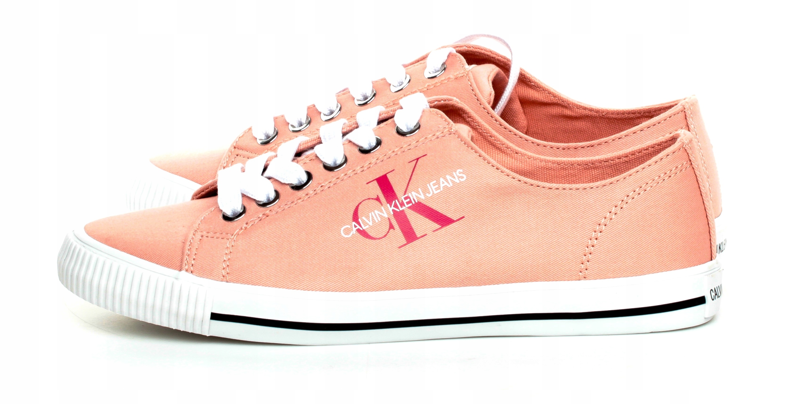Trampki Buty Calvin Klein Jeans Ck Różowe 37