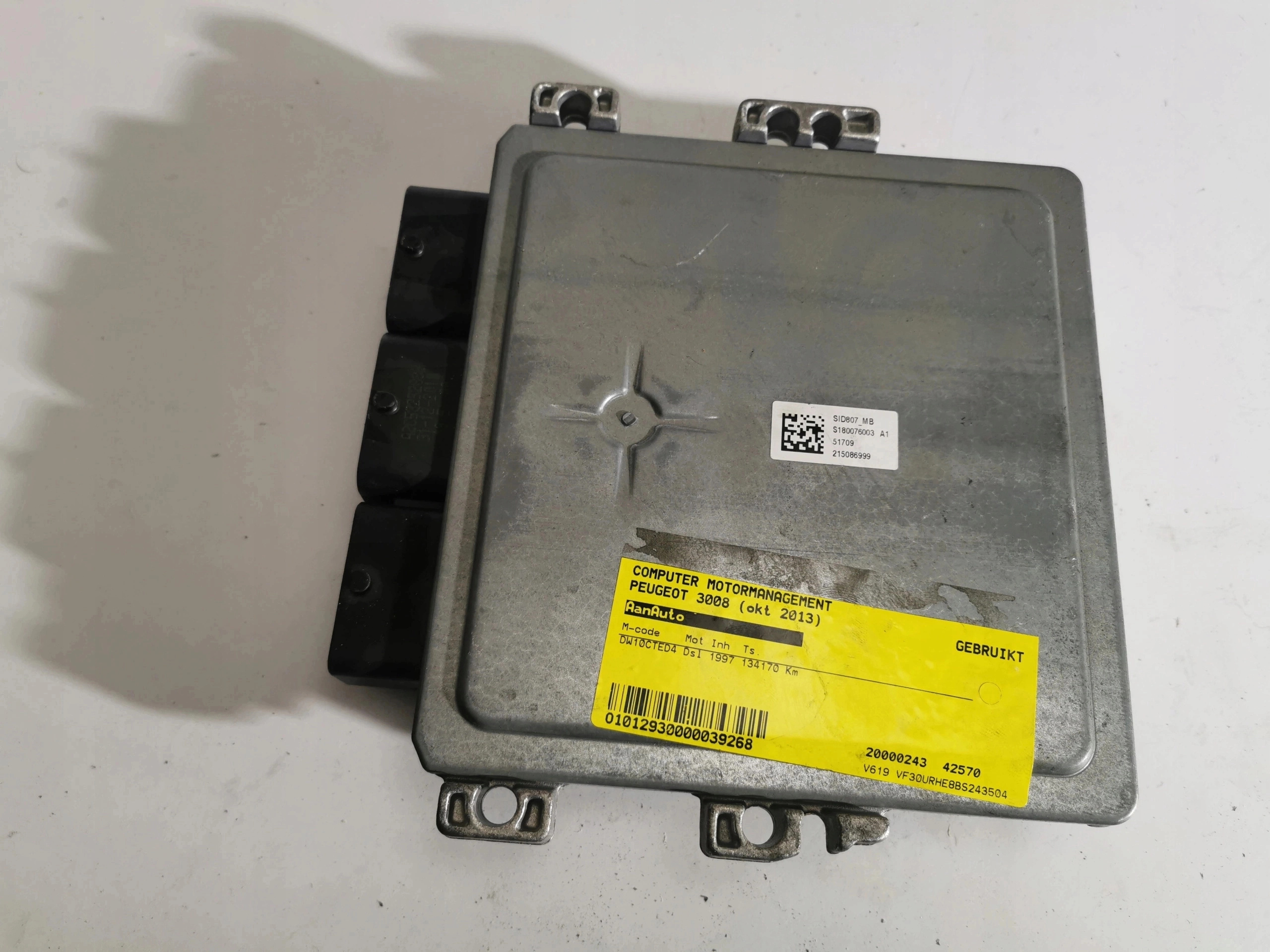 PEUGEOT 3008 2.0HDI 9676761080 9666571380 computer