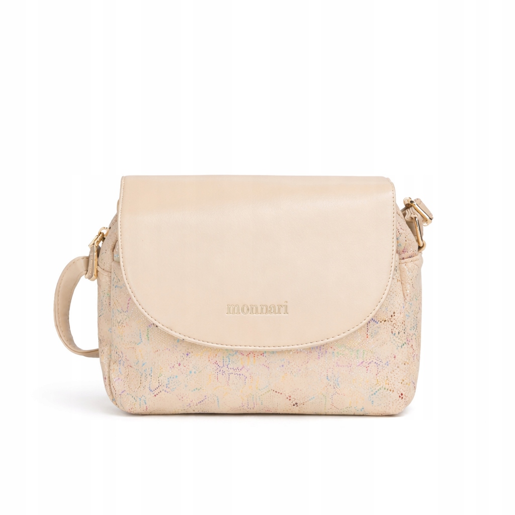 Dámská kabelka Monnari BAG0750 Kabelka Přes Rameno s květinami je elegantní a stylová
