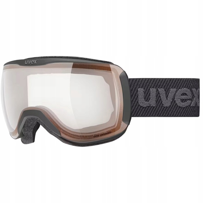 Gogle narciarskie Uvex Downhill 2100 Pro V Vario Black Matt Mirror Red S0-4