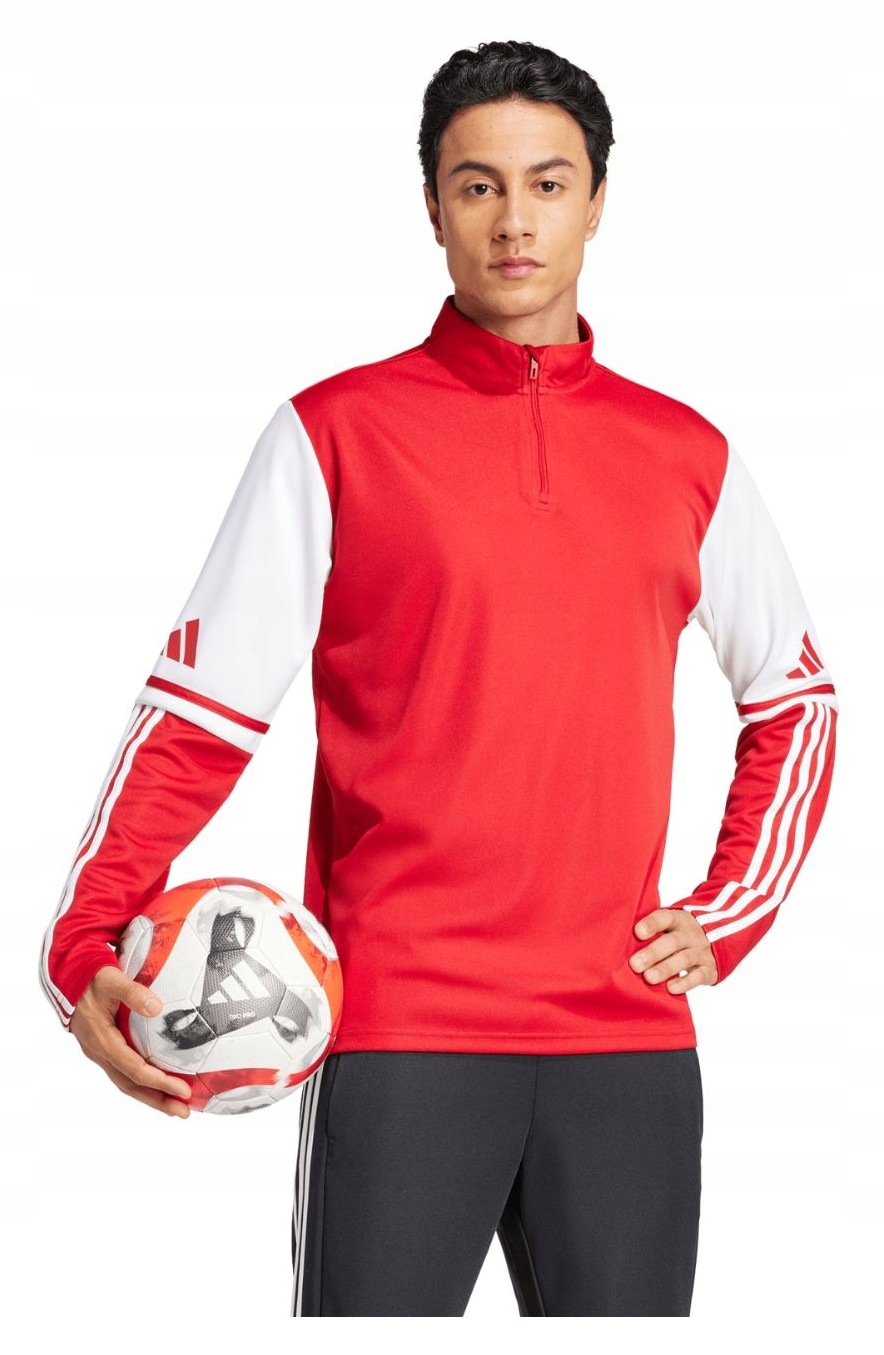 Mikina Adidas Teamwear Squadra 25 Training Top červeno-bílá JD2984 vel. S