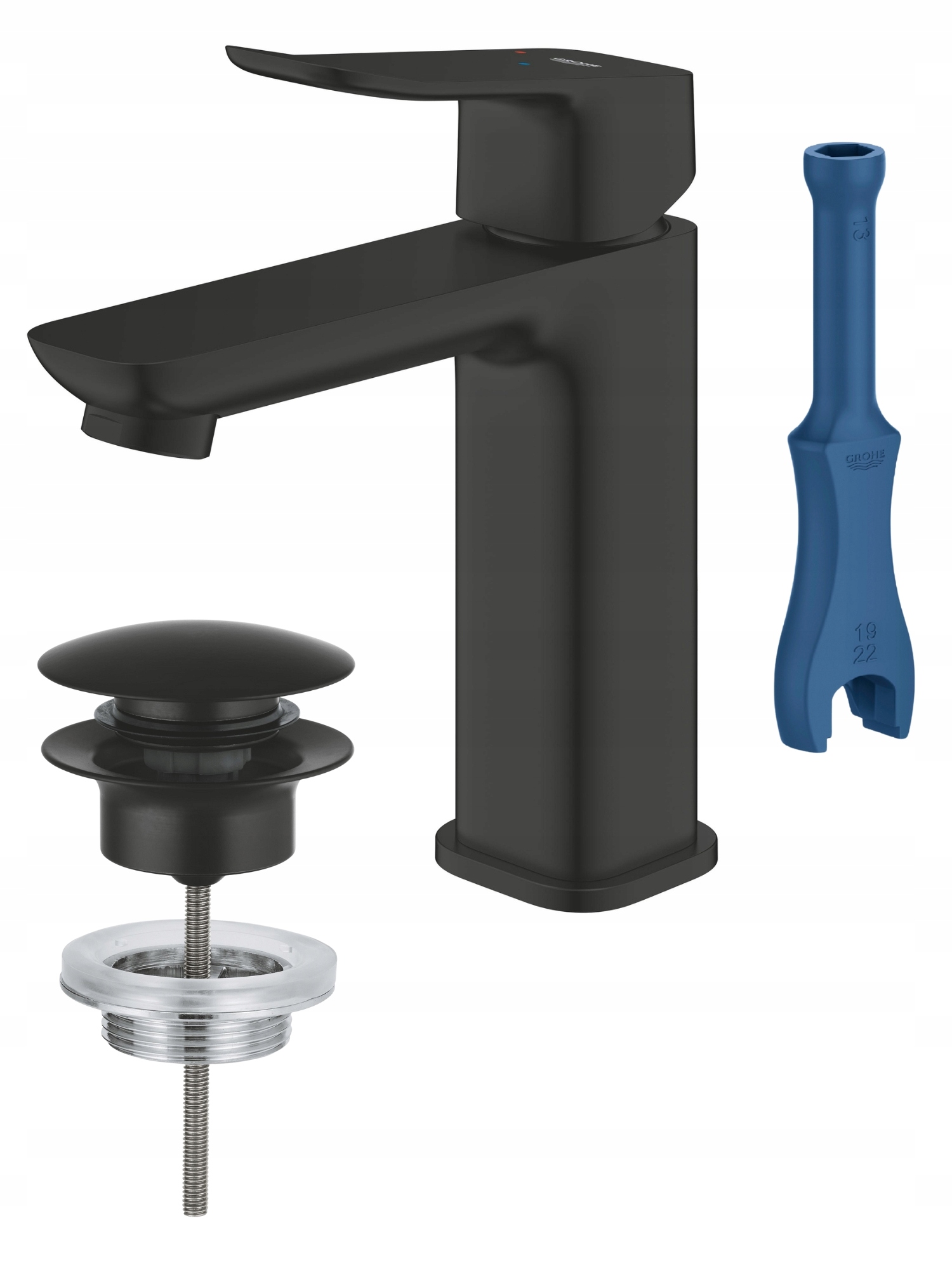 Grohe Dice Stojánková umyvadlová baterie černá 1018362430
