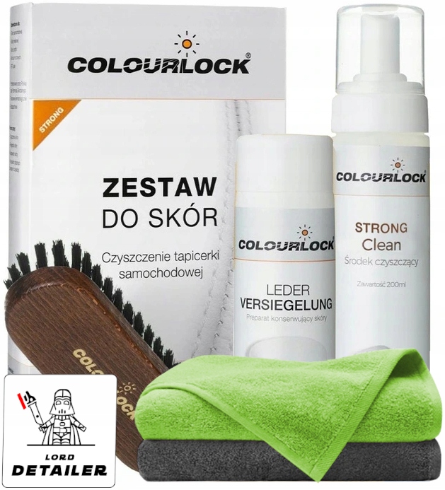 

Colourlock Strong Mocny Zestaw Do Czyszczenia Skór