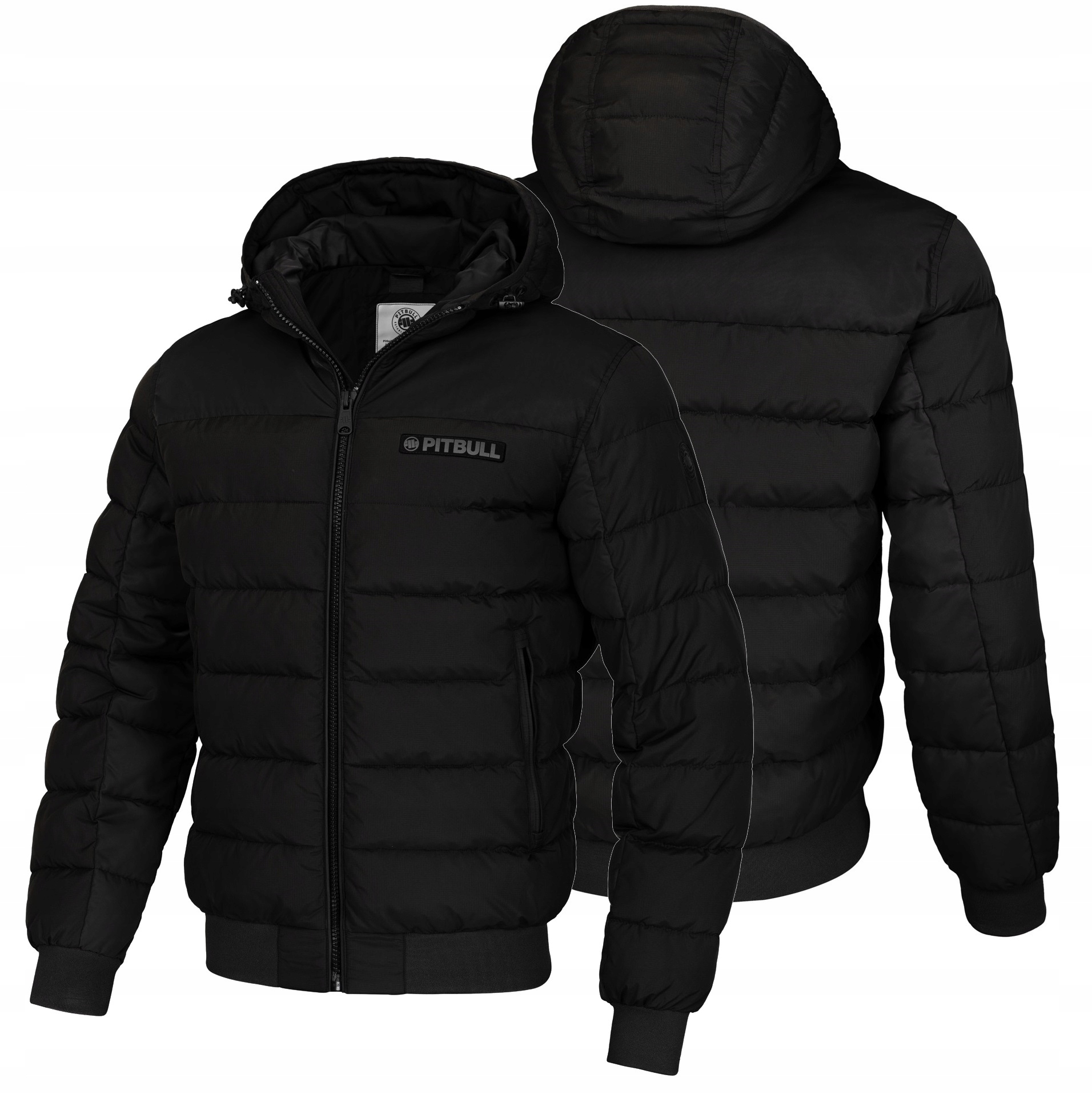 Zimní pánská bunda Pitbull West Coast Dillon zateplená černá 3XL