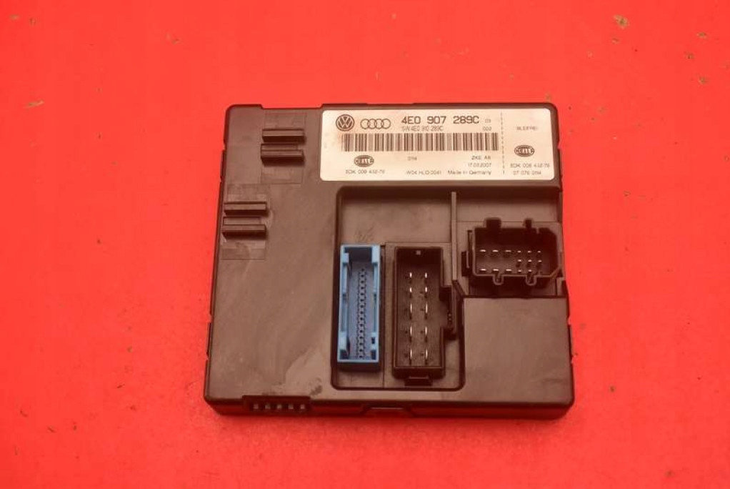 Unité commande confort 4E0907289C AUDI A8 D3 4.2 TDI 326 KM 05-07