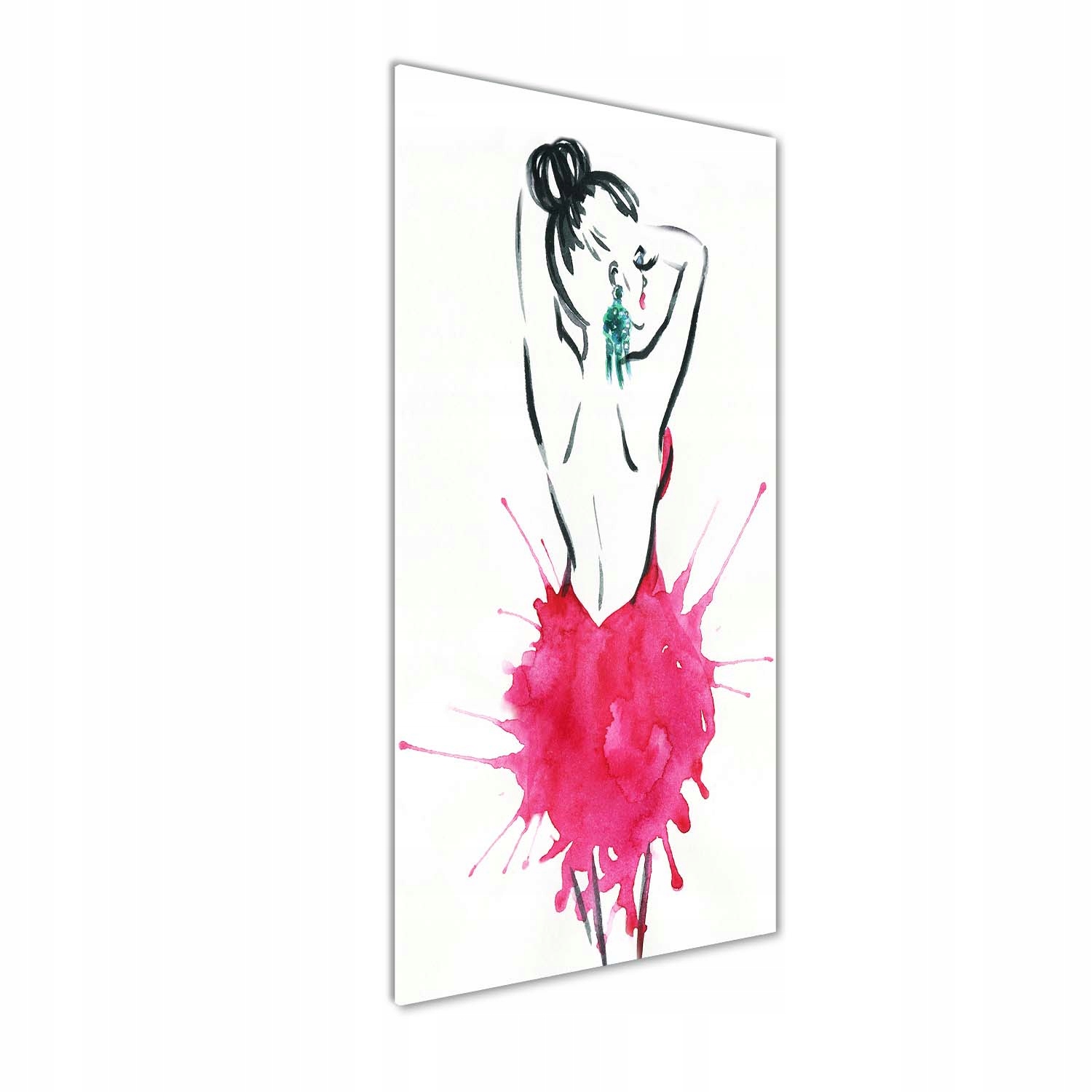

Foto obraz szkło akrylowe Ilustracja mody 50x125cm