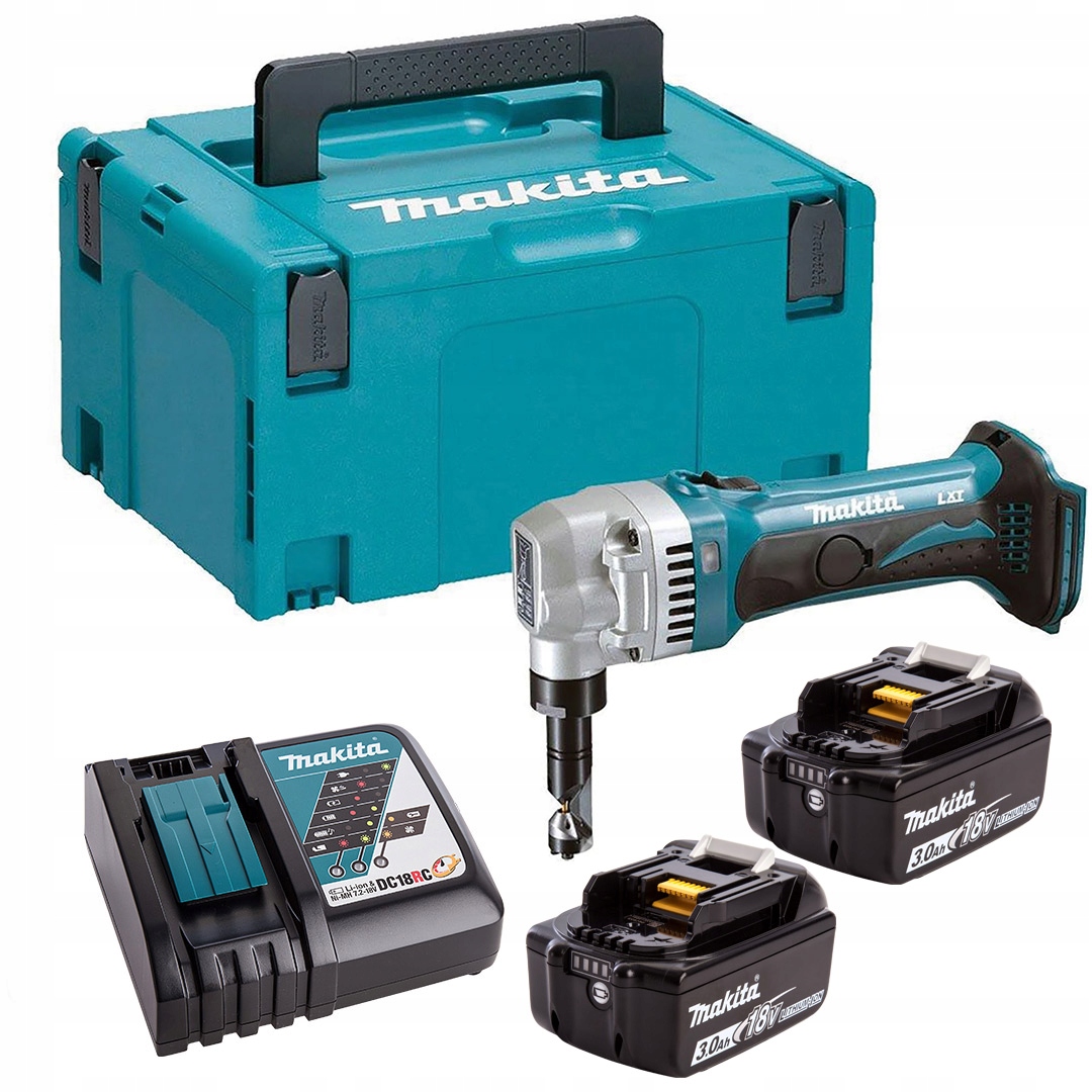 Nůžky na vlnité plechy 2x3Ah Makita DJN161RFJ