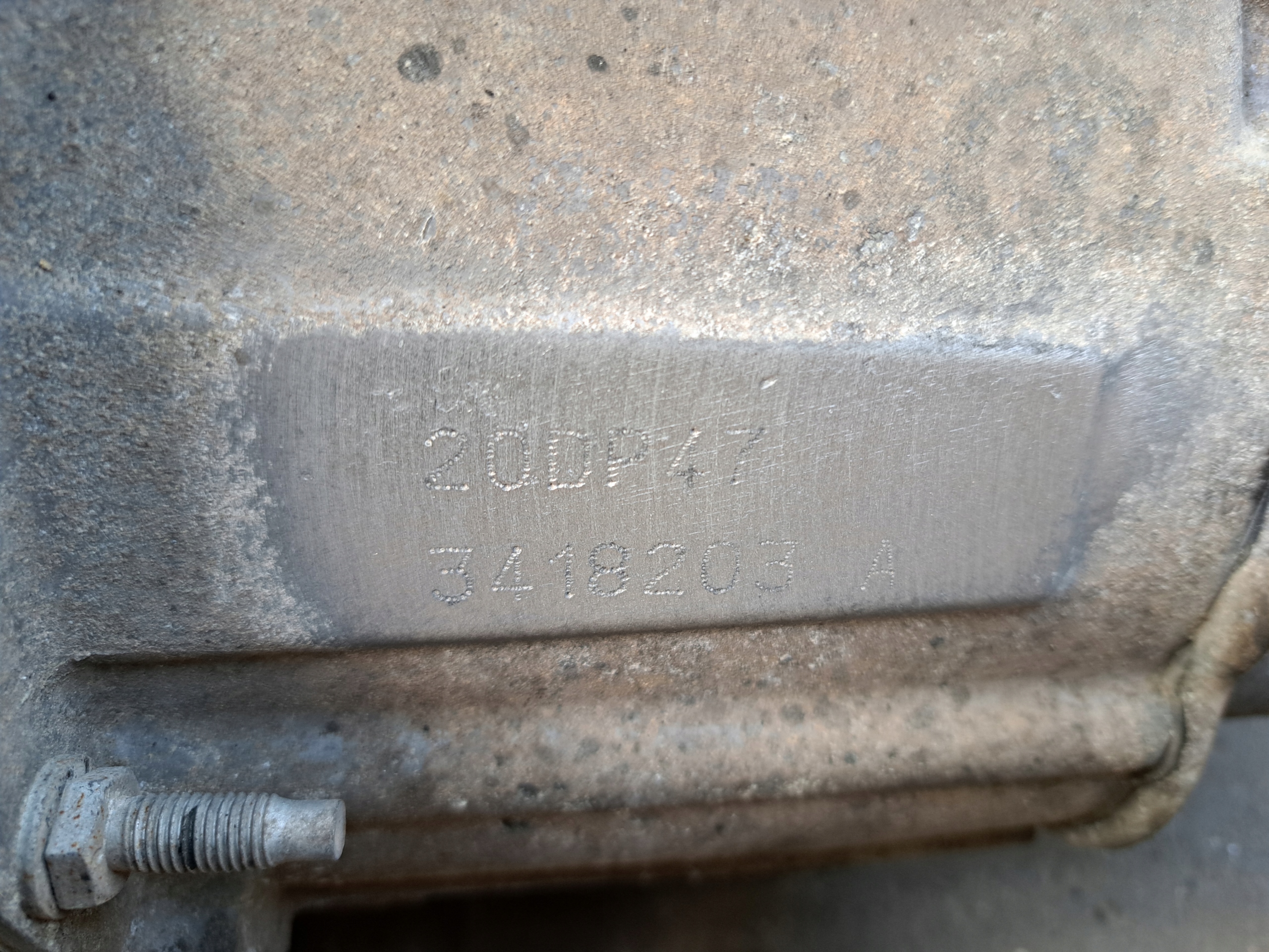 PARTNER BERLINGO II III SKRZYNIA BIEGOW 1.6 HDI 20DP47 Numer katalogowy części 20DP47