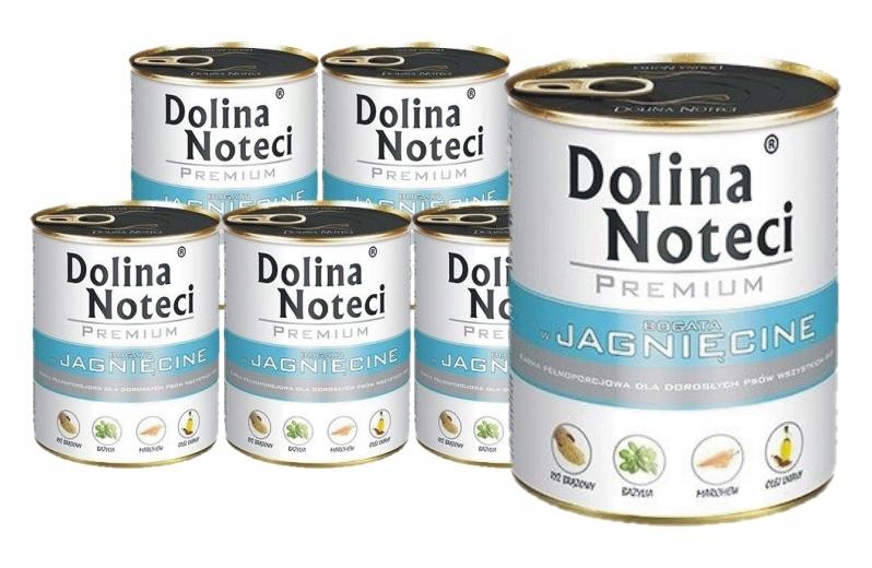 Levně Dolina Noteci Premium Jehněčí konzerva 12x800 g