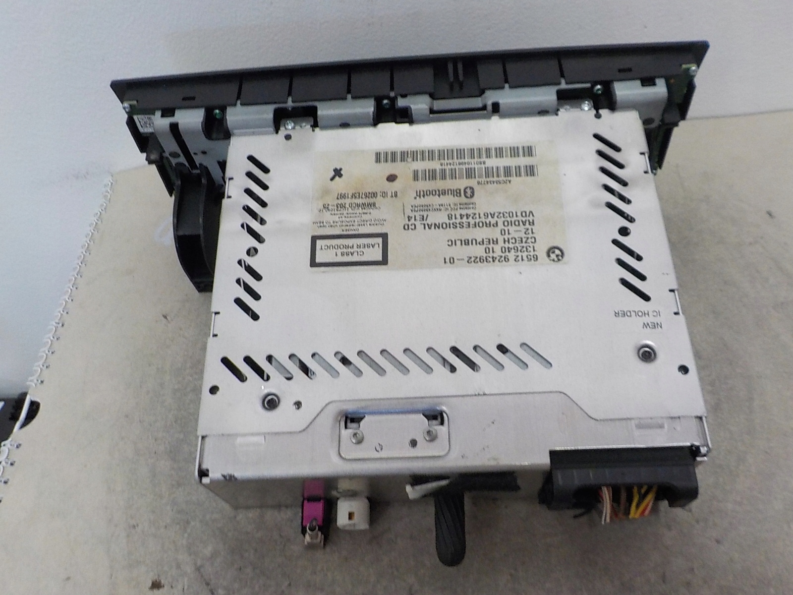 BMW E87 E90 RADIO Fabrique PROFESSIONAL BLUETOOTH 9243922
