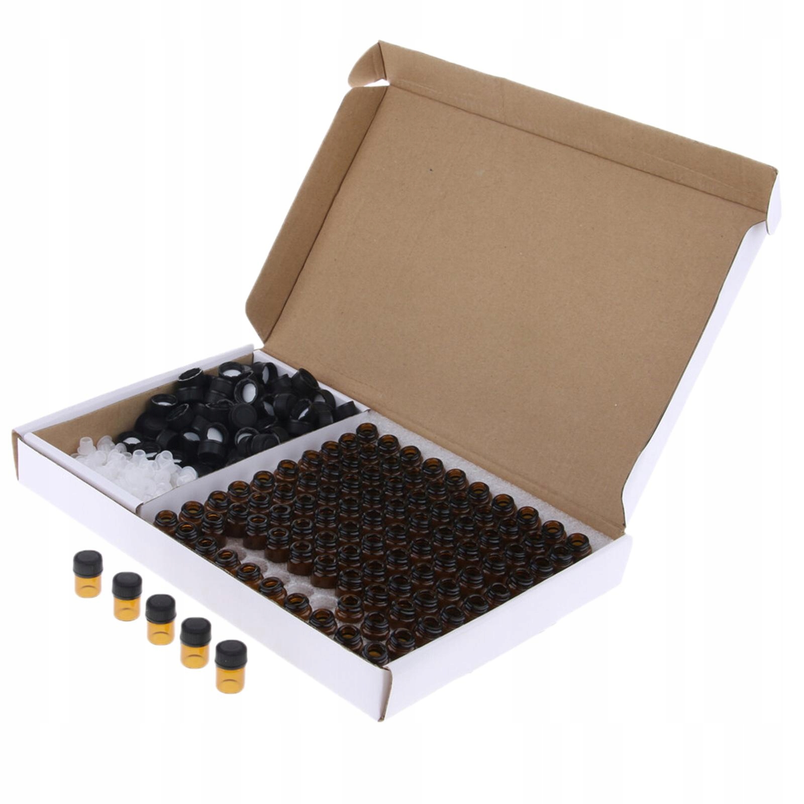 Glass Vials With Caps As Described Plug 1ml