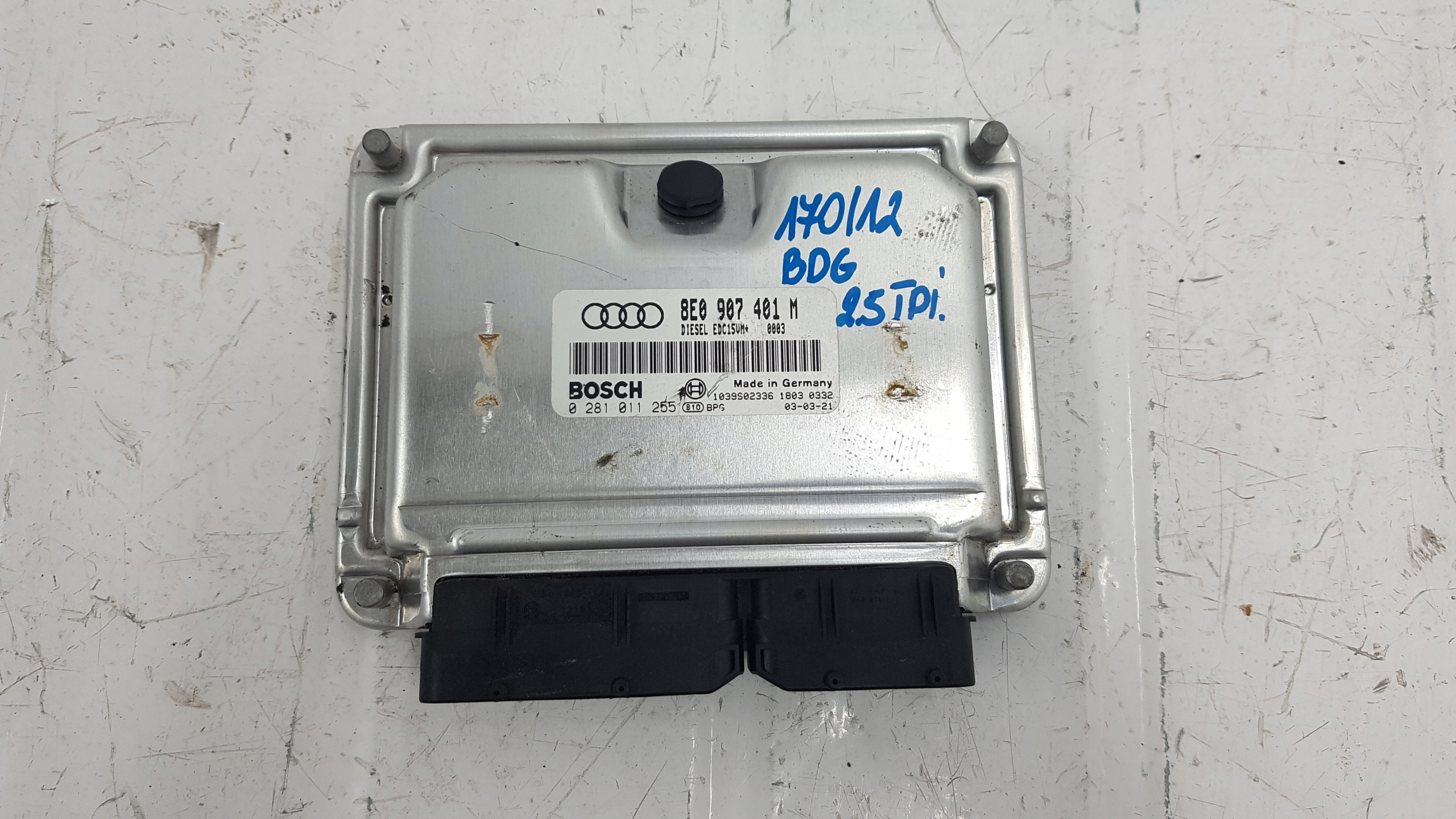 AUDI A6 C5 2.5 TDI BDG KOMPUTER STEROWNIK SILNIKA